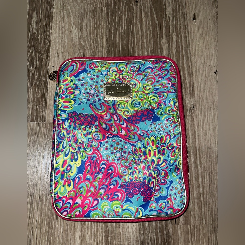 Lily Pulitzer "Lily's Lagoon" folio/tablet‎ case